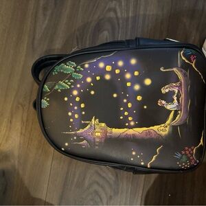 Light up Tangled lantern Loungefly backpack.
